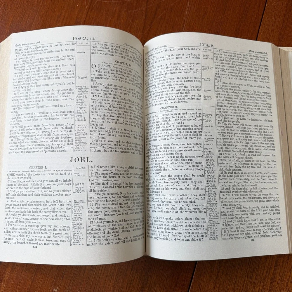 Lamplight Publishing Holy Bible KJV Family Altar Edition White Gold Gilt Vintage